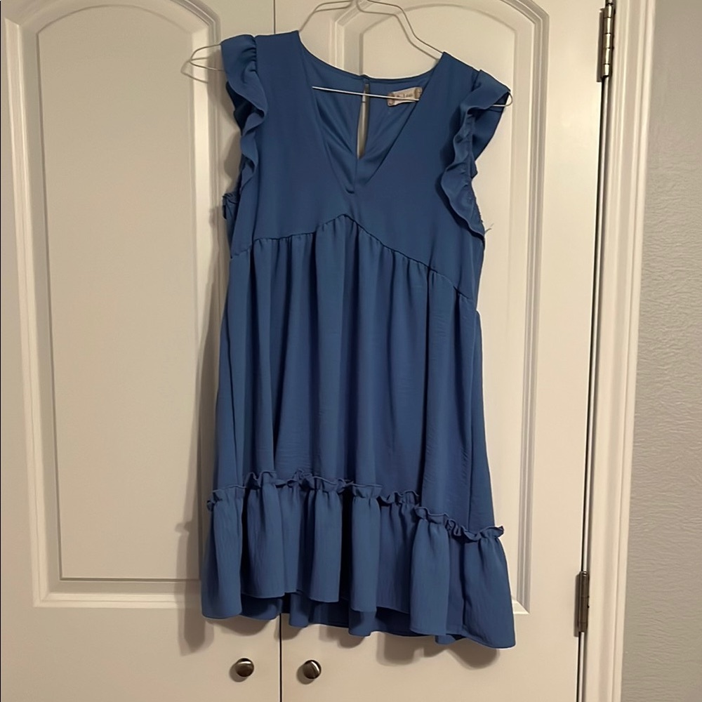 Altar'd State Sky Blue Dress